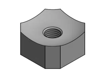 Schneidkrone 40 x 40 x 20 mm - Artikel-Nr.: 001 – 100 239