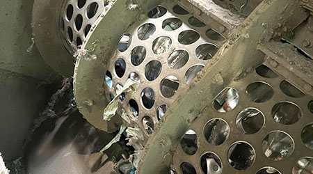 Siebkorb Zerkleinerungsanlage