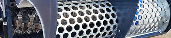 Siebkorb für Zerkleinerungsmaschine von Schlosser Anwendungstechnik GmbH